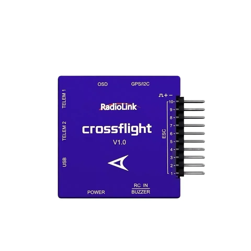 VivaLedi Crossflight Flight Control For Fixed-Wing Multi-Rotor Helicopter Car And Boat Pix APM ELRS