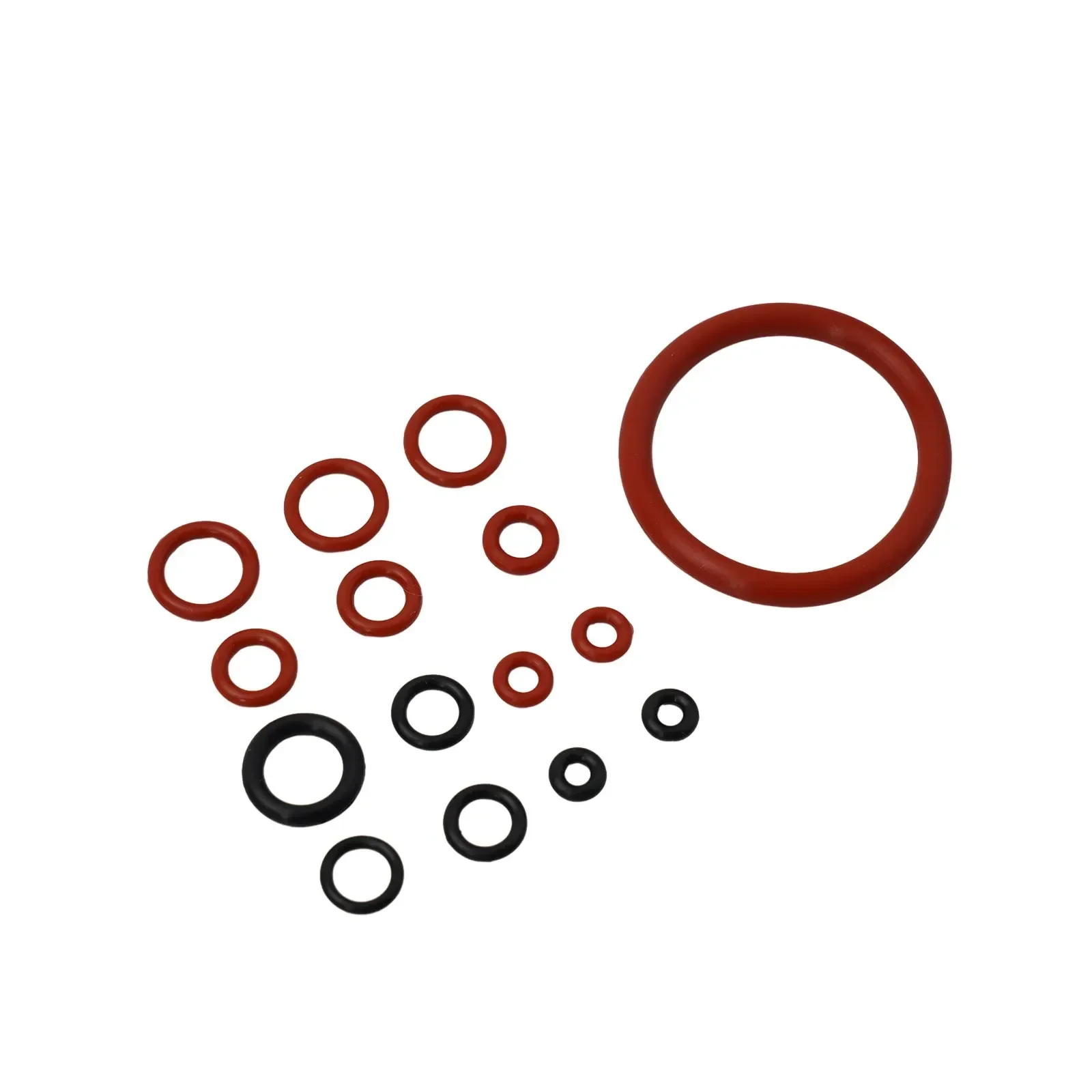 15pcs Silicone Gasket Seal O-rings For Saeco For Gaggia O-Ring Kit Brewing Group Spout Connector Accessories For Coffee Machine