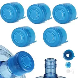 Universal Replacemet Anti Splash Water Bottle Snap Bucket Lid Water Jug Cap Reusable