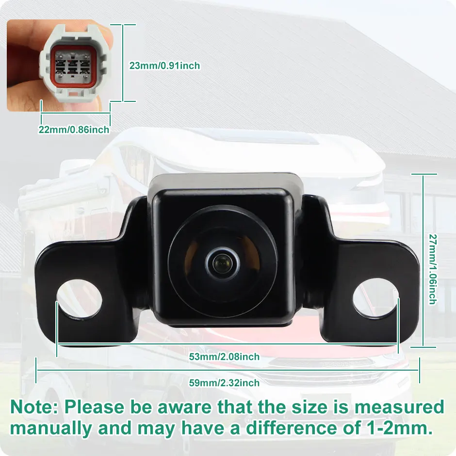 OE#95760-2V100 957602V100 Car Rear View Backup Camera for Hyundai Veloster FS MK1 2012-2017 Replaces 95760-2V000 95760-2V002