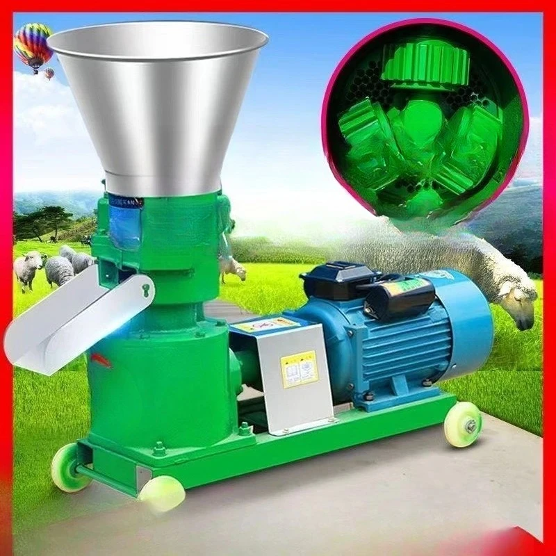 

Customizable poultry and livestock animal feed pellet machine
