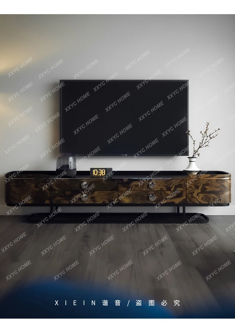 

Мебель для гостиной в ретро-стиле: шкаф из массива дерева, напольный шкаф, домашний шкаф в стиле лёгкой роскоши.