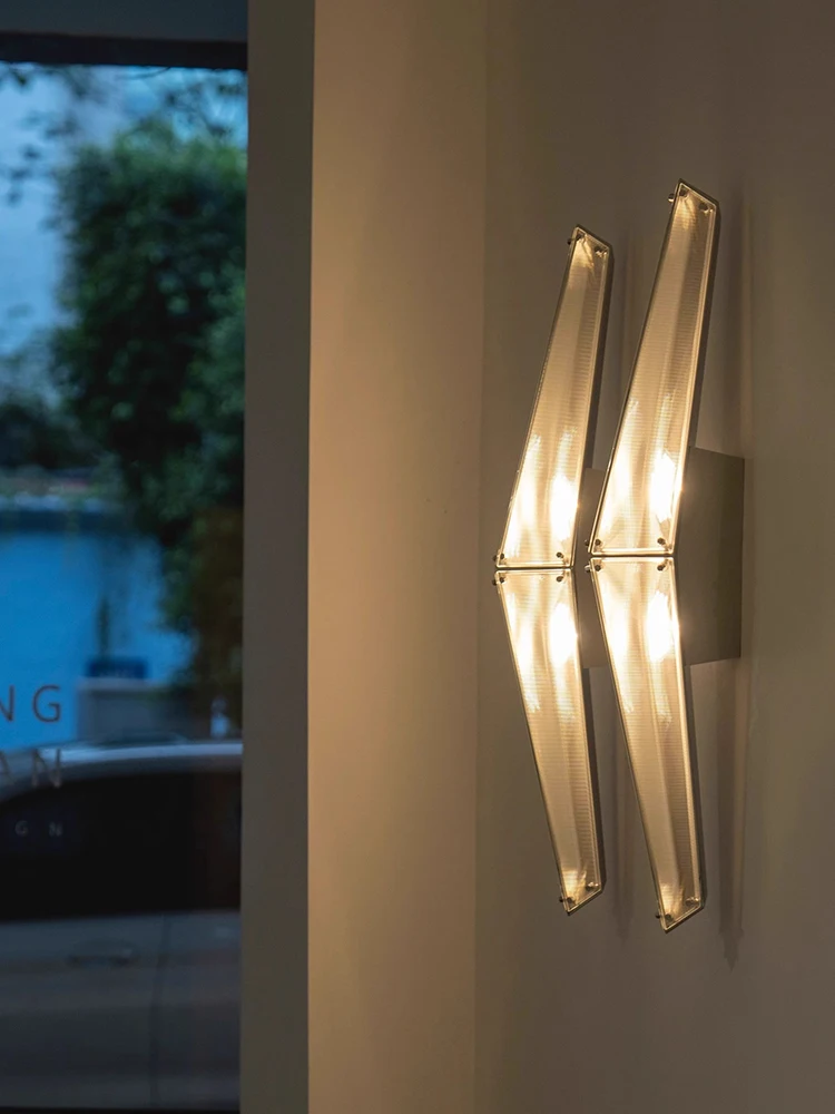 

Wall lamp designer showroom decorative glass lamp creative living room bedroom corridor aisle lamp