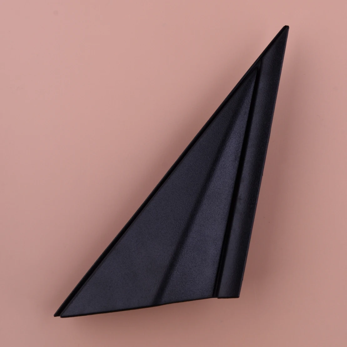 

861903X500 Right Side Mirror Fender Corner Triangle Trim Molding Cover Black Plastic Fit for Hyundai Elantra 2014 2015 2016