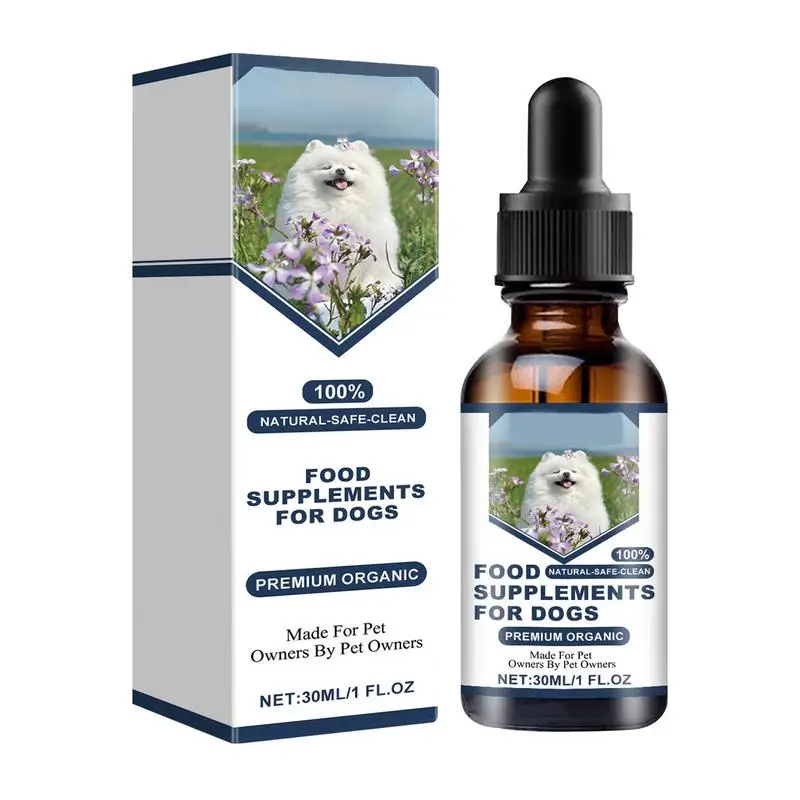 Dog Liquid Supplements 30ml Dog Immune Support Drops Nutrition Supplement Nourishing Support Health Care Drops For Dogs