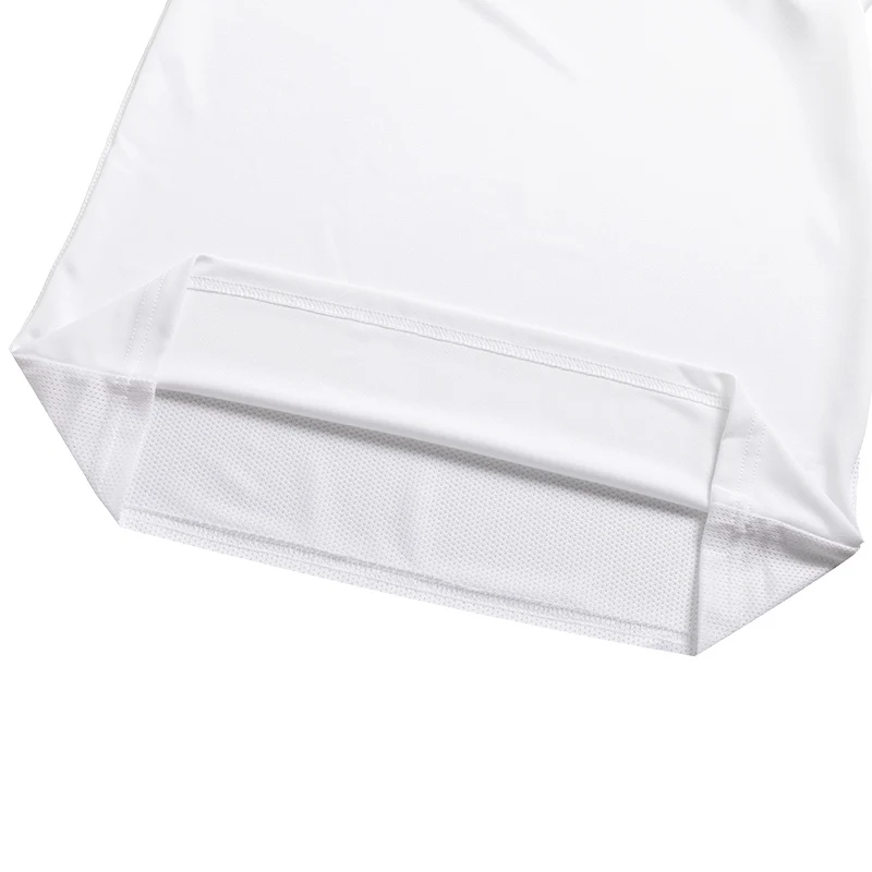 تي شيرت Nike للرجال بأكمام قصيرة، ملابس رياضية بيضاء لفريق الجري Hf0529-100