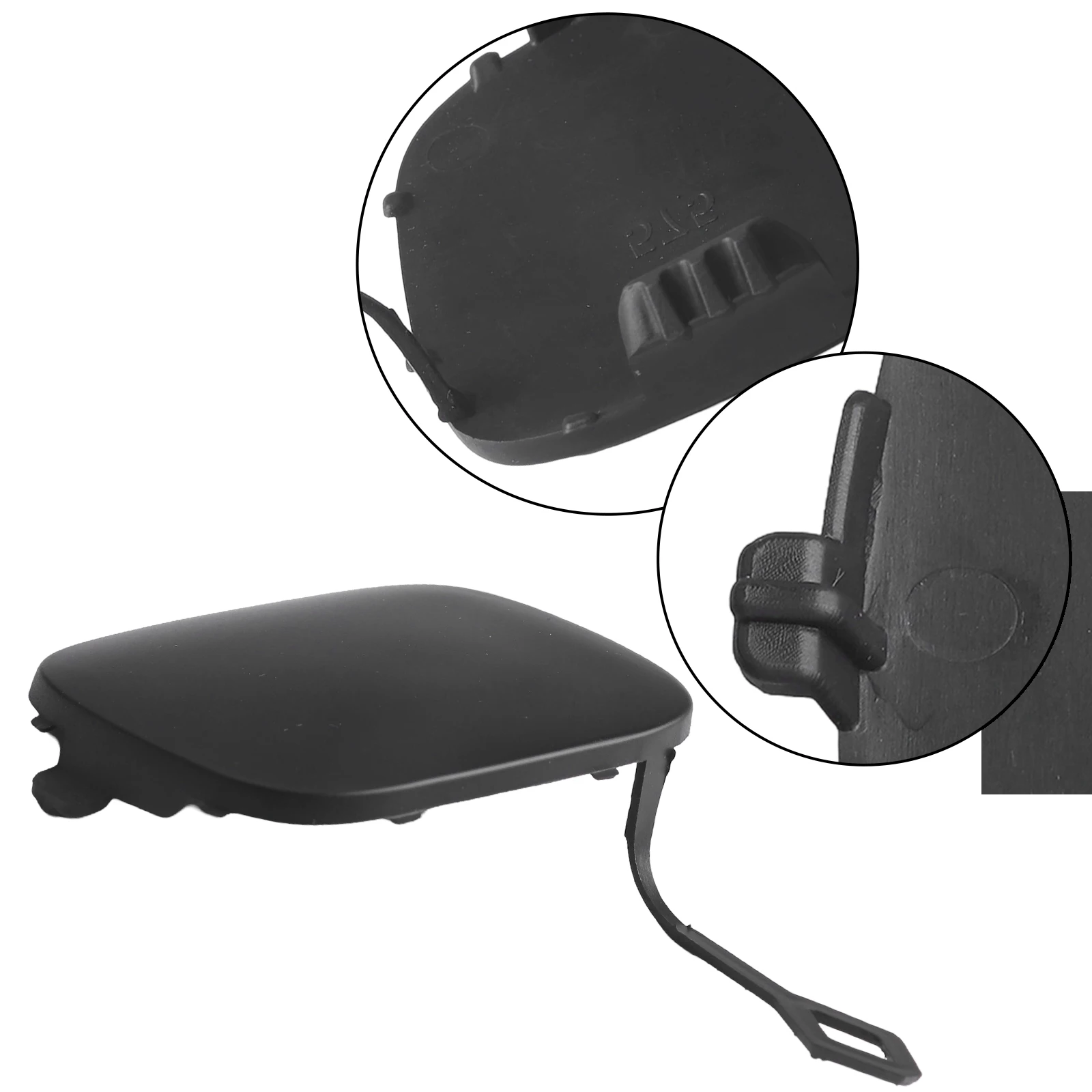for mini Countryman S For 2011-2016 OEM Tow Hook Cover for mini Countryman Tow Hook Cover Black Long-Lasting Protection