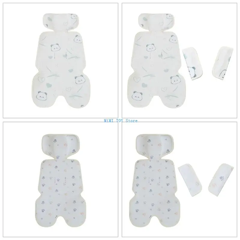 

24BE Cartoon Cooling Pad for Baby Strollers and Car Provide Daily Use Comfort