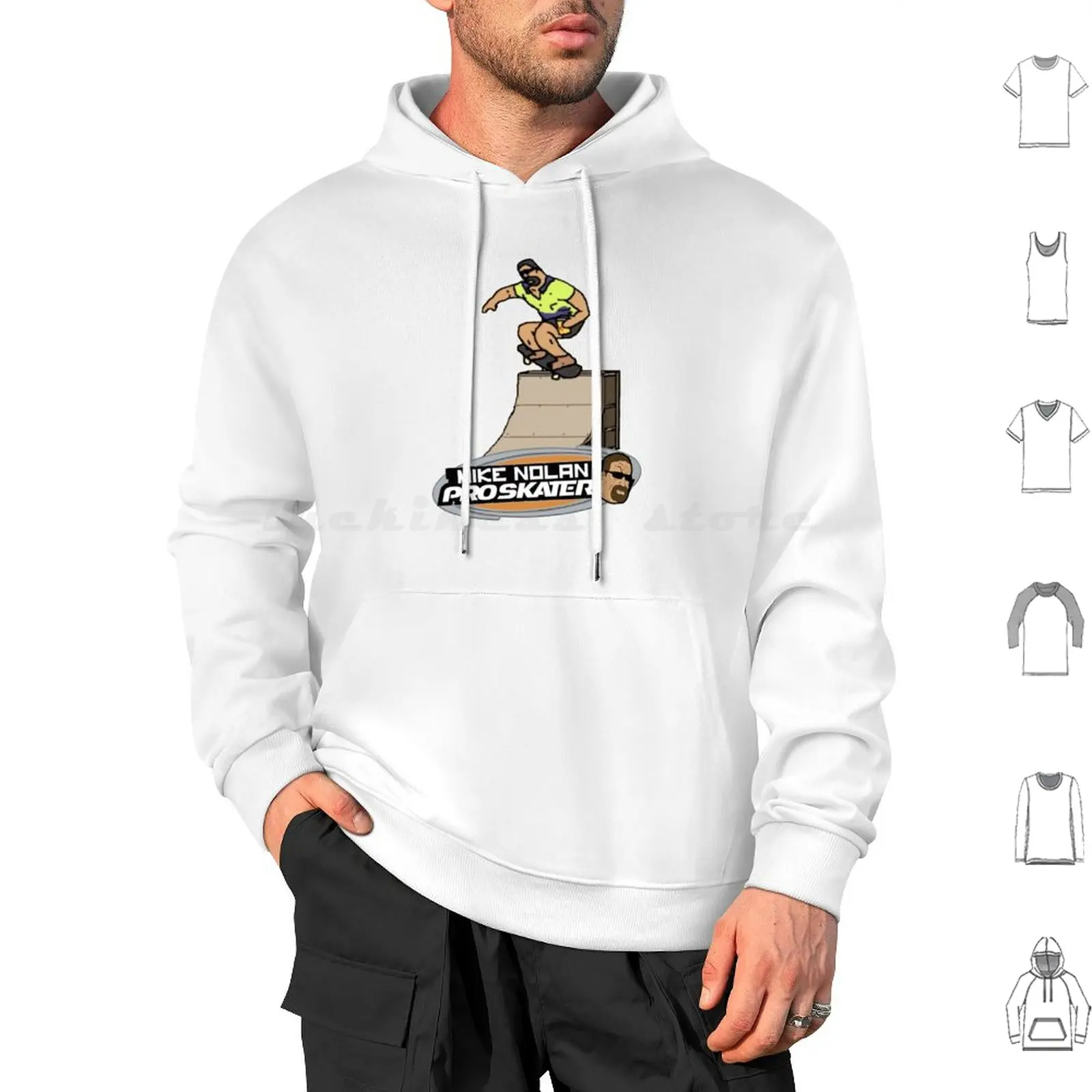 Mike Nolan Pro-Skater The Big Lez Show Hoodie cotton Long Sleeve Big Lez Show The Big Lez Show The Big Lez Show 2021