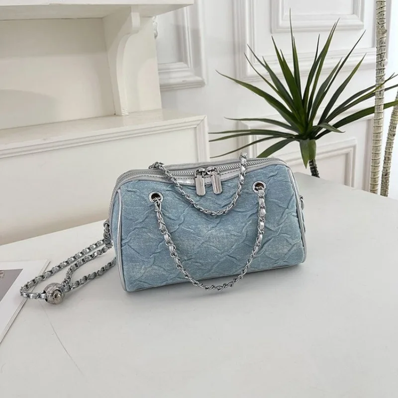 

Practical Shell Shape Bag for Women 2025 New Model Retro Texture Maillard Style One Shoulder Daily Use