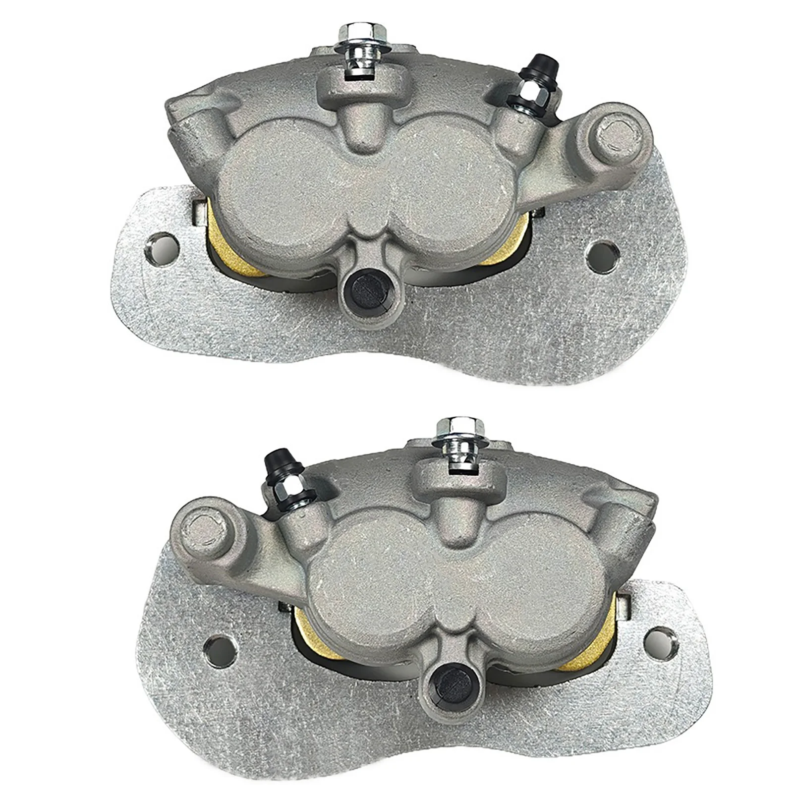 2Pcs/Set 705601514 Car Left Right Rear Brake Calipers & Sintered Pads For Can-Am Maverick X3 Turbo 2017-2022 Auto Accessories