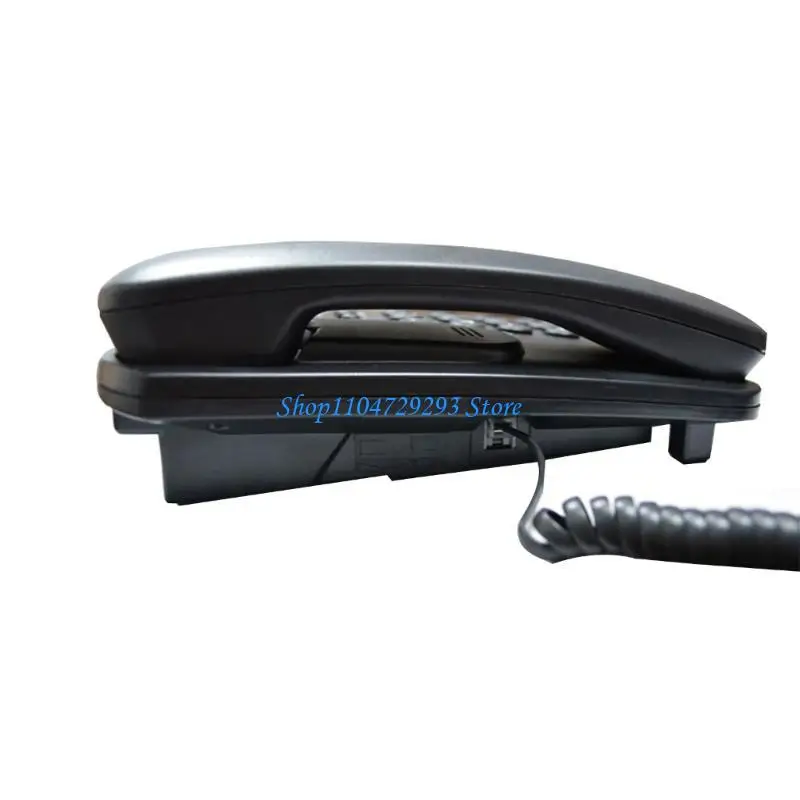 Y2GD Traditional Desk Phone with LCD Display, Telephone Suitable for Home or Office