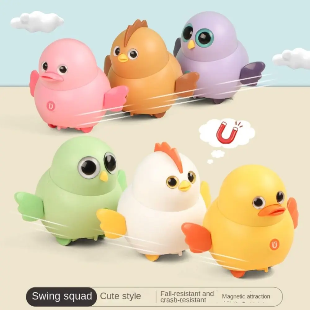 ของเล่นเด็กแม่เหล็กไฟฟ้าเดิน Chick Chick เป็ดไฟฟ้าเดินเป็ดนกฮูกไฟฟ้าเดินนกฮูกเด็กวัยหัดเดิน
