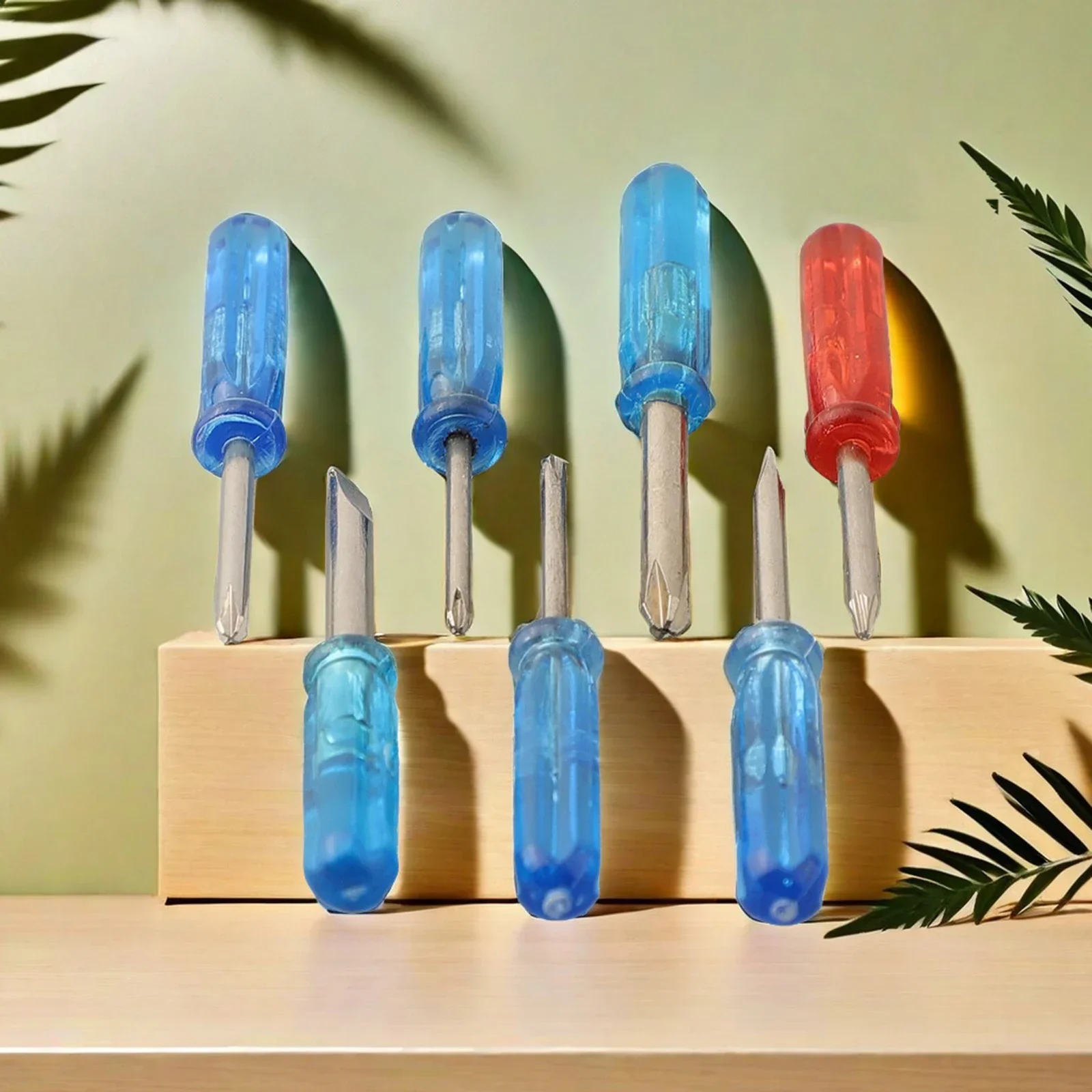 Convenient 7Pcs Mini Screwdriver Set for Toy and For Small Item Disassembly For Small Screwdriver Star Slotted Cross