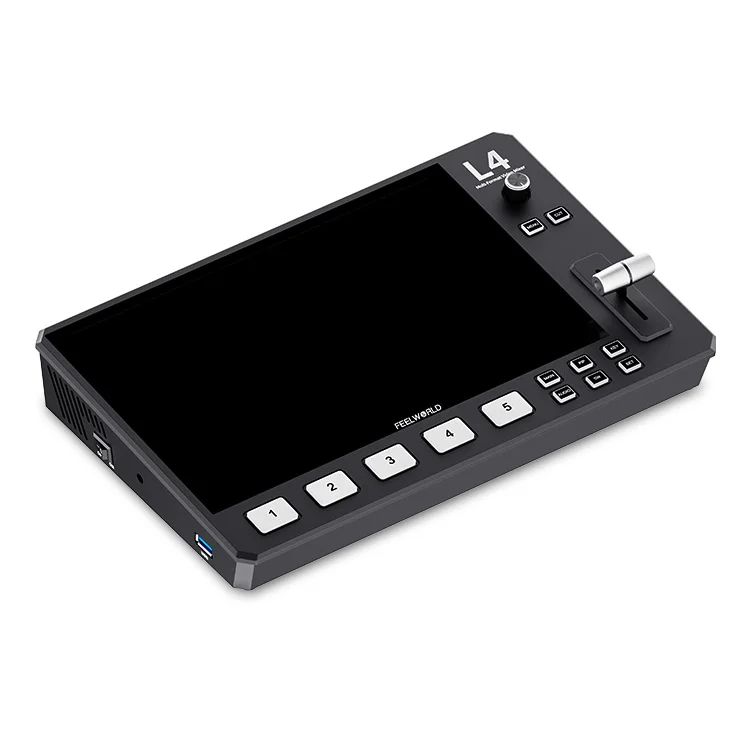 FEELWORLD L4 Multi-format Video Switcher 10.1