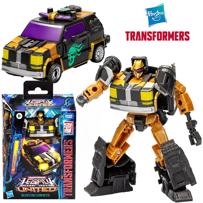 Hasbro Transformers Legacy United Star Raider Cannonball 12Cm Deluxe Class Original Action Figure Model Toy Gift Collection