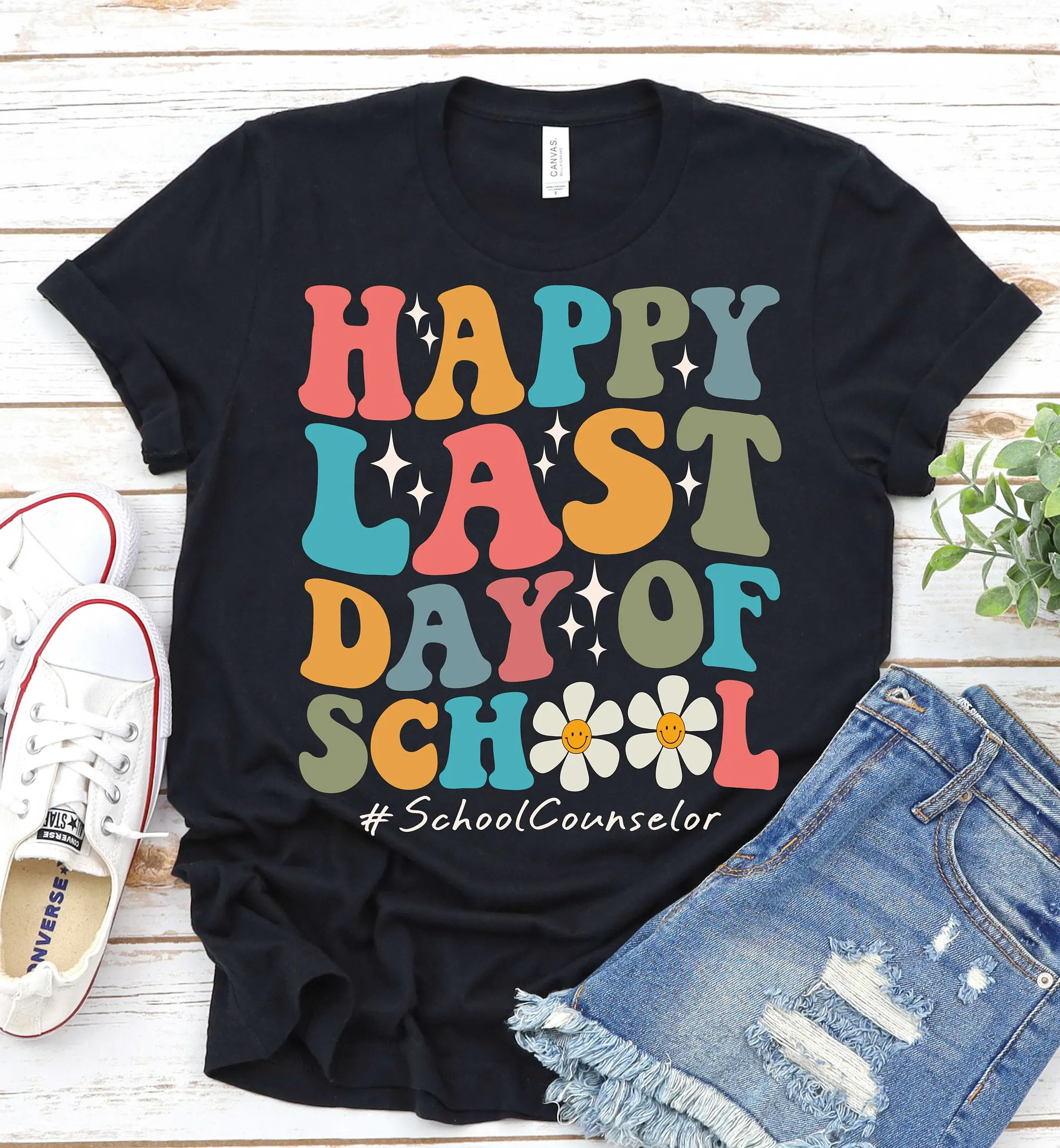 Last Day Of School T Shirt Counselor Counseling