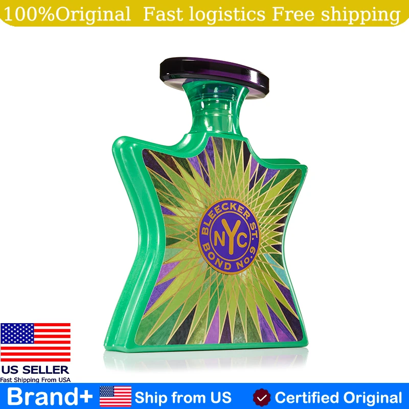 

Bond No. 9 New York Bleeker Street Unisex Eau De Parfum 100ML Hair and body spray long lasting fragrance Birthday gift Portable