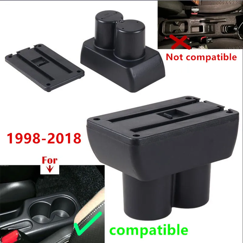 For Suzuki Jimny Armrest Box For Suzuki Jimny 1998-2018 Car Armrest Storage Box Dedicated Retrofit parts Arm Car accessories