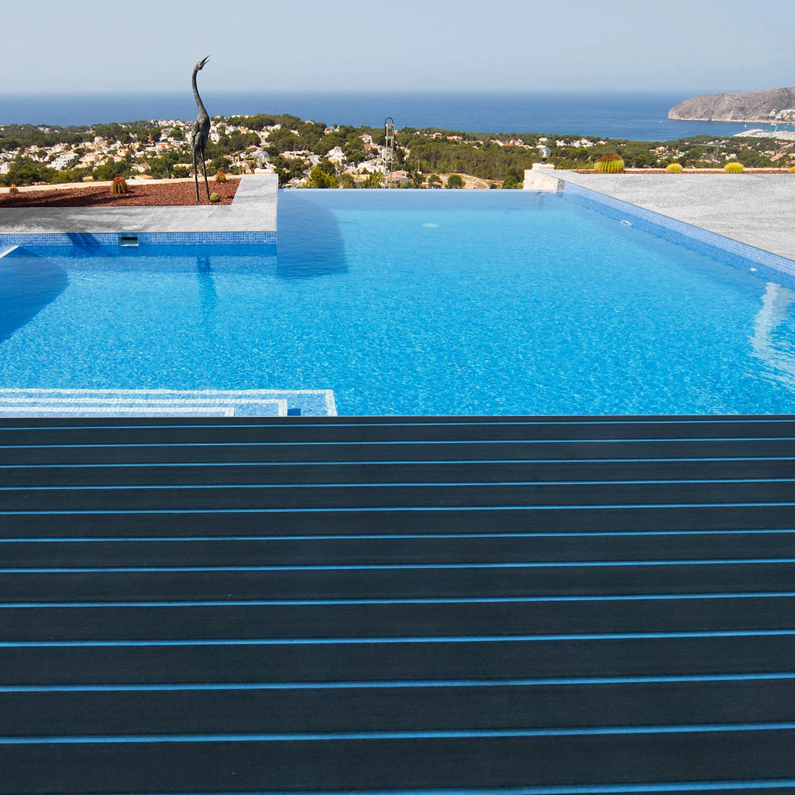 

Variety of Styles 240*90cm Self-Adhesive Boat Flooring Sheet Non-slip Floor Mat for RV, Yachts, Swimming Pools Flooring