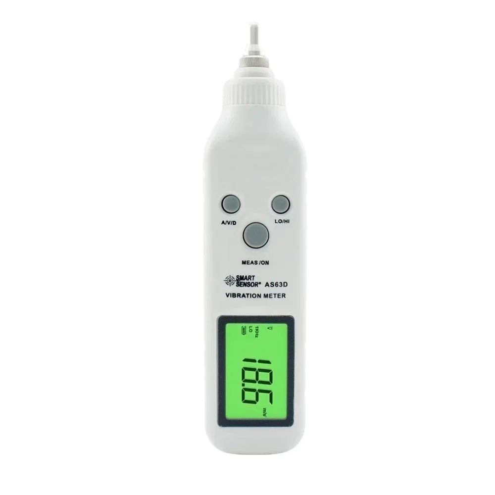 AS63D Smart Sensor Pen Type Vibration Meter Pocket Vibrometer AC Output Severity AS-63D