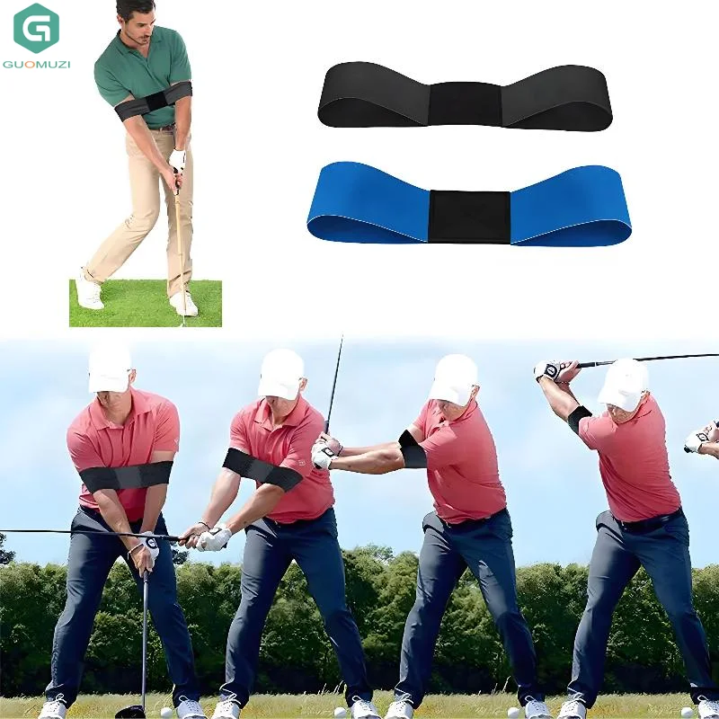 Professional Golf Swing Corrector Belt Elastic Golf Swing Trainer Arm Band, Golf Swing Gesture Corrector For Men Women Beginners