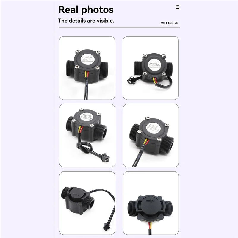 

Счетчик эффектов Reliablehall, датчик расхода воды с эффектом Холла для оборудования для очистки воды для промышленной химической промышленности