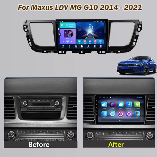 Imagen 2 del producto Android Auto para Maxus LDV MG G10 2014 - 2021 reproductor de vídeo Multimedia Radio de coche navegación GPS Carpaly WIFI 2Din DVD estéreo DSP