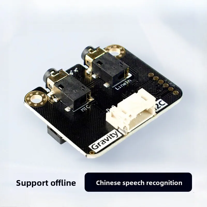 

DFRobot Gravity:I2C Offline Speech Recognition Module Custom Entry LD3320 Supports Mind+