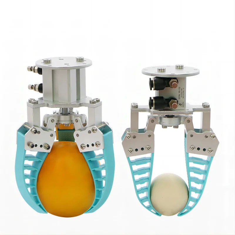 0.6/1/1.5kg Big Load Adaptive Pneumatic/Electric/Servo Flexible Robot Claw Industrial Bionic Mechanical Finger Sorting Gripper