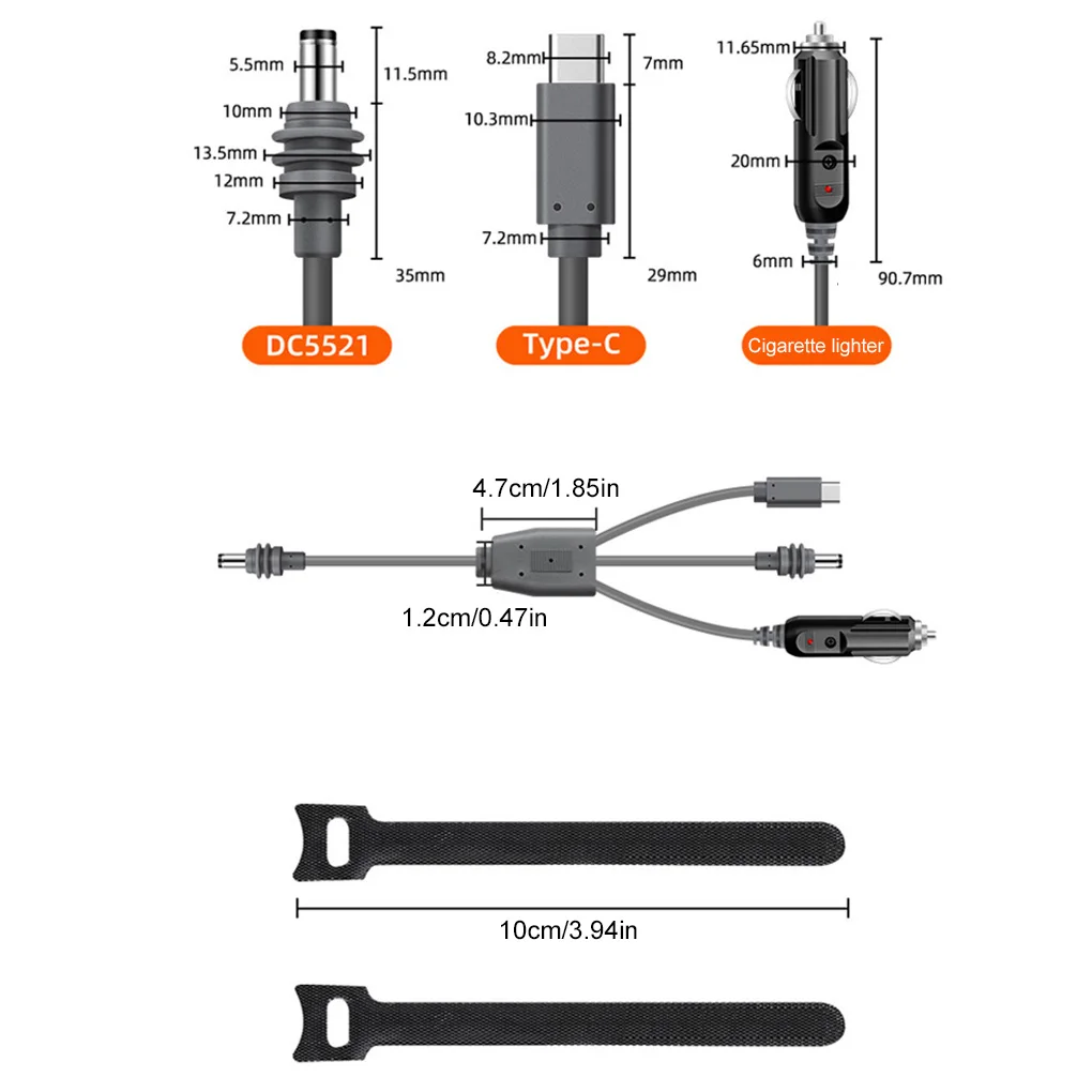 3 In 1 Star Link Mini Cable Power Cable Power Adapter Waterproof Extension Accessories
