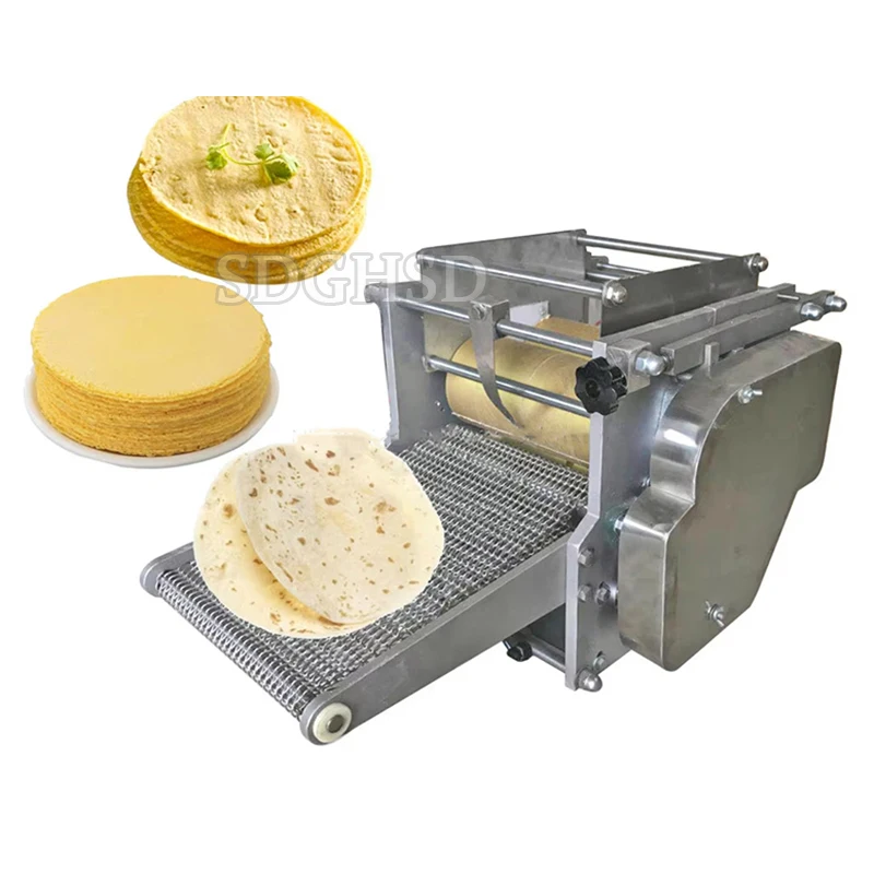 High Quality Automatic Motorized Corn Tortilla Tamale Making Machine Food Grade Stainless Steel 50pcs/min Capacity For Taco