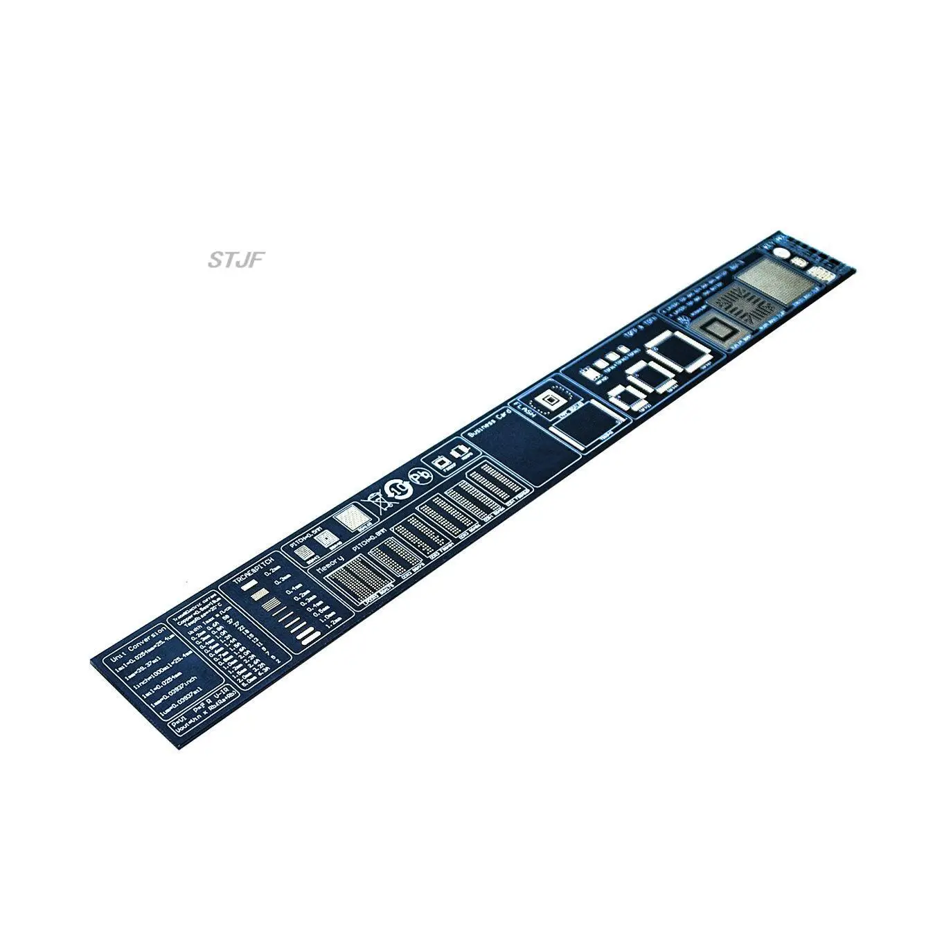 30cm Multifunctional PCB Ruler EDA Measuring Tool Chip IC Electronic Engineers PCB Protractor For Geeks Makers Reference Ruler