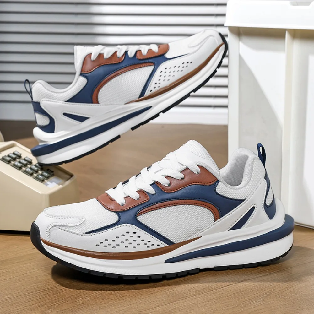

2026 Outdoor Travel Running Shoes Men Cushioning Lightweight Non Slip Athletic Casual Daily Walking Sports Sneakers
