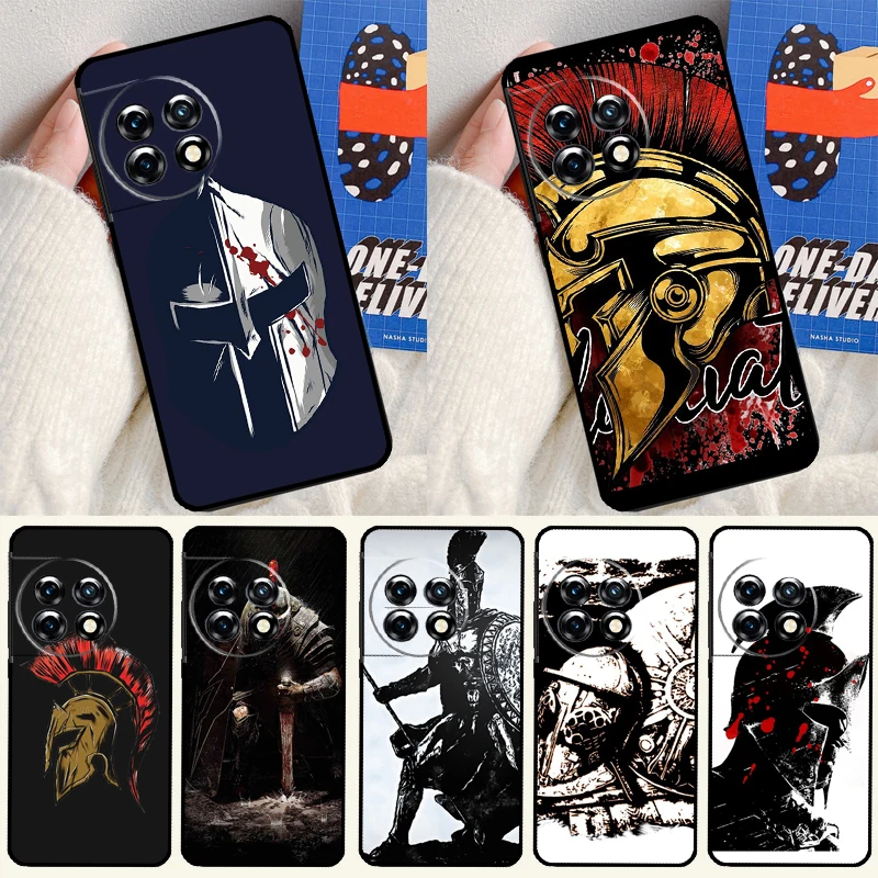 Spartan For OnePlus 13 13R 12 12R 11 9 10 Pro 8T 9RT 10T 10R N20 N30 Nord CE 2 3 4 Lite Phone Case