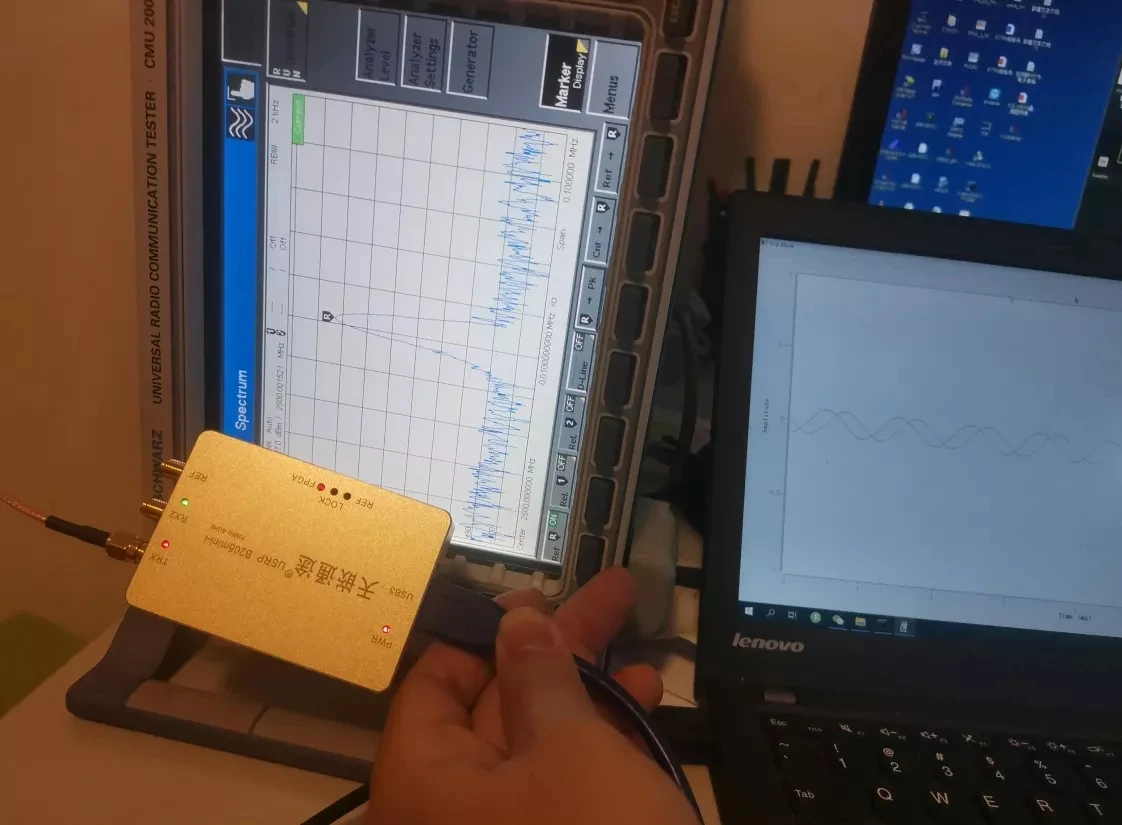 70M–6GHz SDR Software Defined Radio USB 3.0 Compatible with USRP B205 mini +Metal case + Antenna + USB Cable