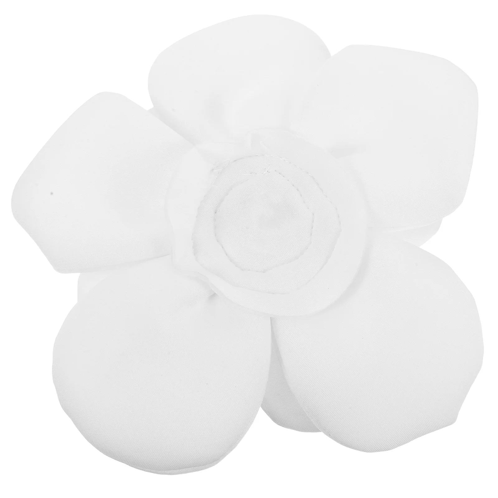 

Fabric Camellia Flower Handmade Chunky Sewing Applique For Clothes Large Floral Embellishment Heads Decorative Patch Trim