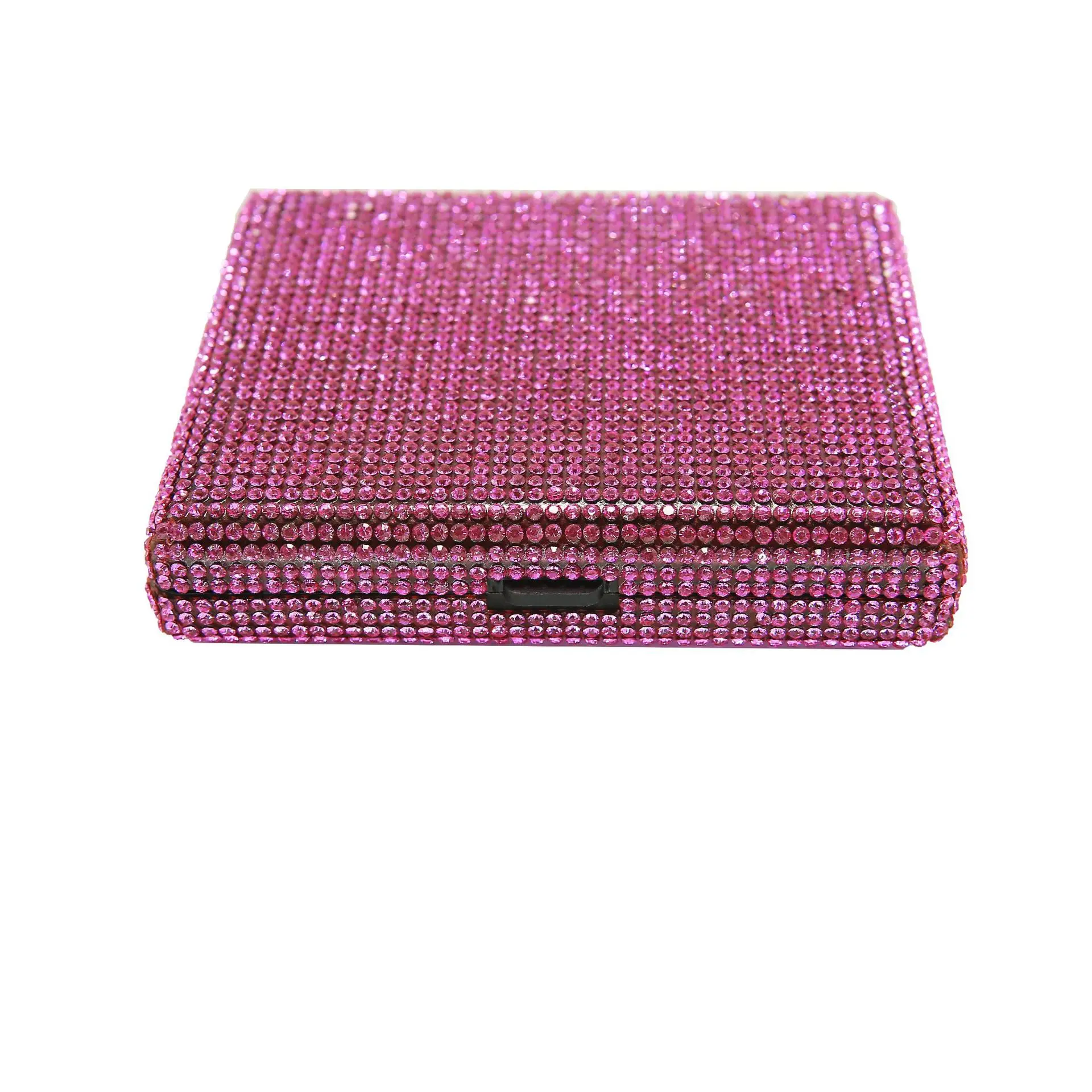 Ultra Thin Diamond Studded Girls' Cigarette Box, Pressure Resistant and Moisture-proof Cigarette Clip Light Luxury Cigarette Box
