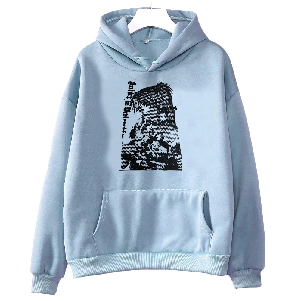 Death Note sweatshirt women cartoon hoodie crew neck y2k fashion streetwear pullover