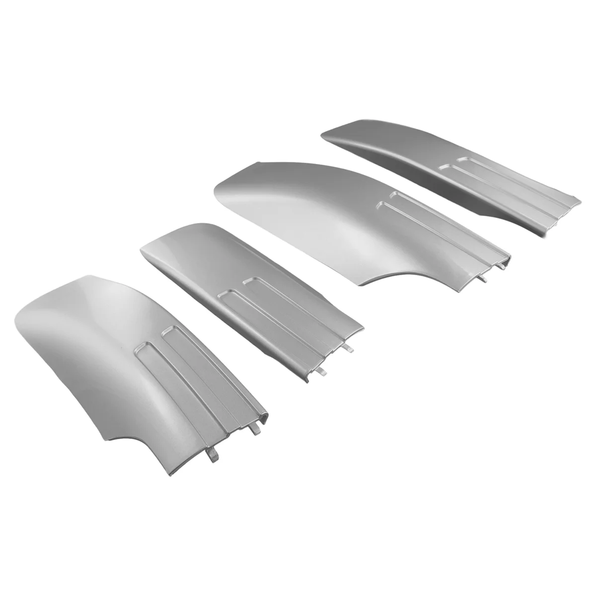 4PCS Car Auto Exterior Rack Roof Rack Rail Retrofit End Cover Dome Holder Case Cap for E71 E72 X6 2008-2014