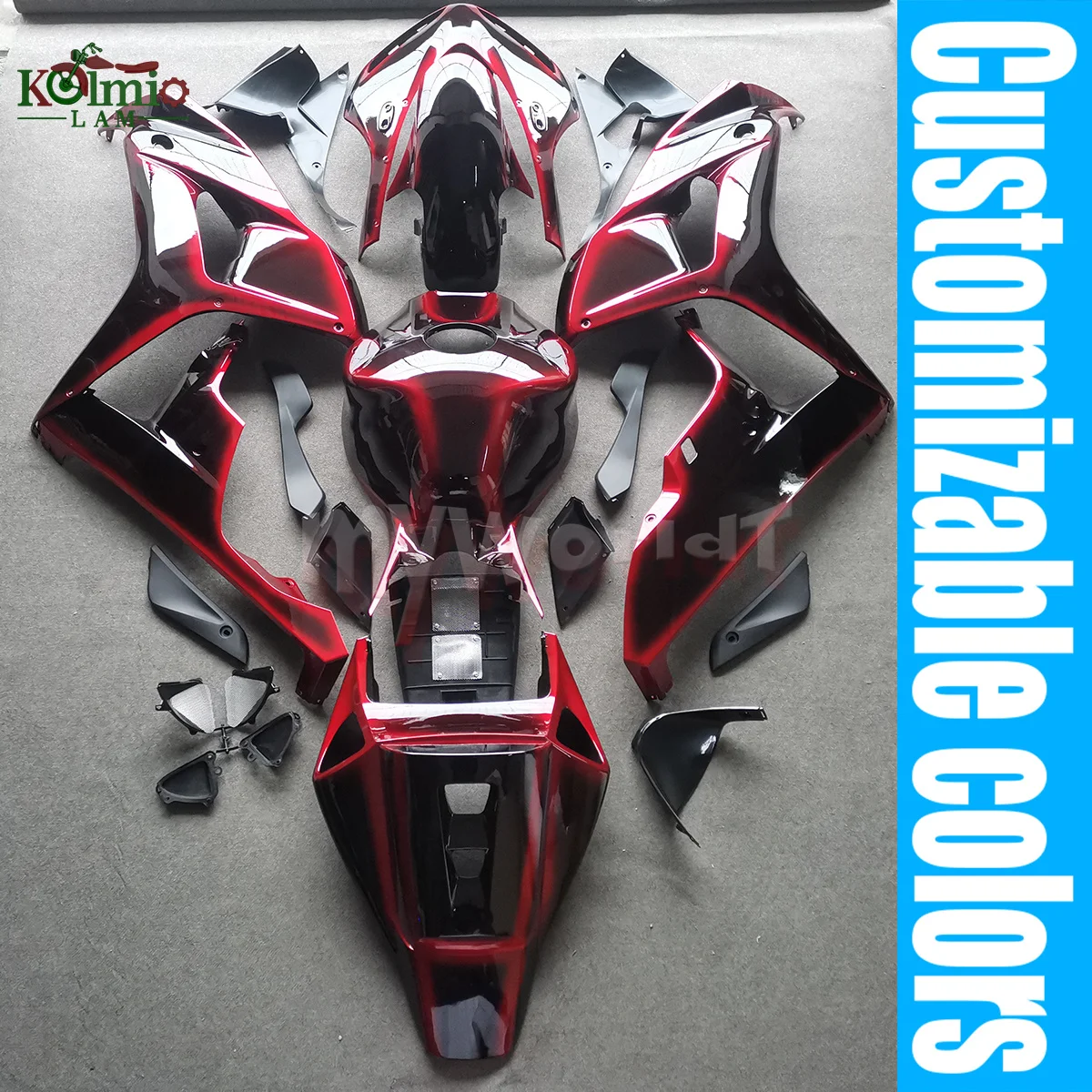 Fit For 2006 - 2007 HONDA CBR1000RR Motorcycle Shell ABS Fairing Bodywork Set CBR 1000 CBR1000 RR 06 - 07