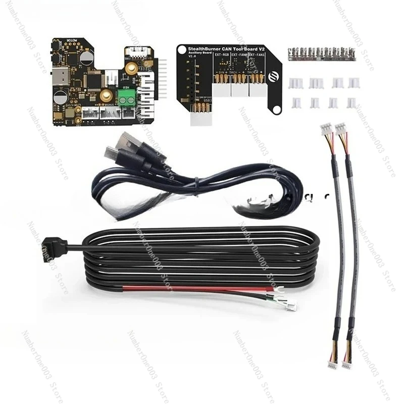 

Подходит для Hotend-ABEOSB COMBO V2 Stealthburner: плата CAN и USB с TMC2209 и дополнительной платой