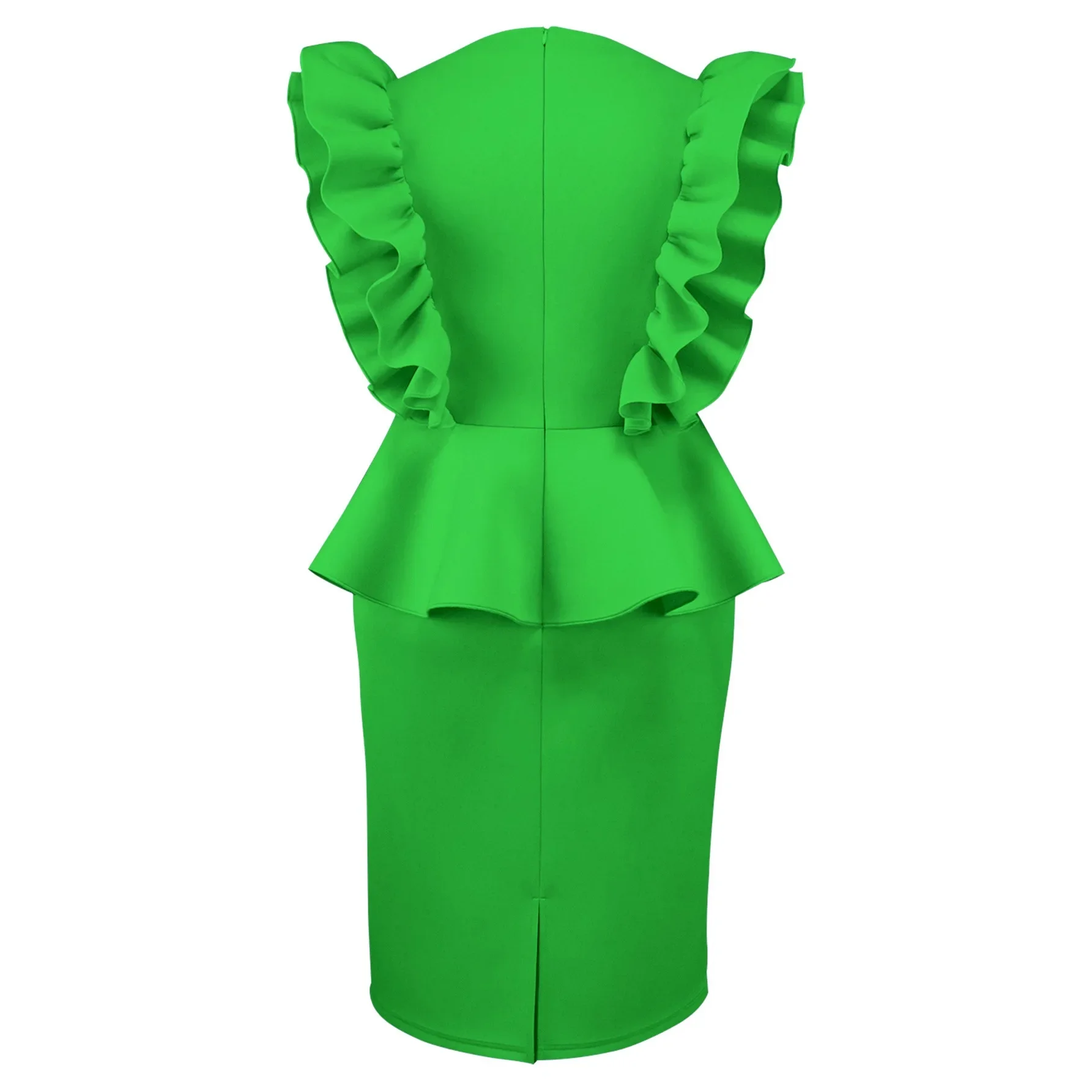 

Африканские платья больших размеров для женщин, элегантное африканское облегающее платье миди без рукавов из зеленого полиэстера Dashiki, африканская одежда L-4XL