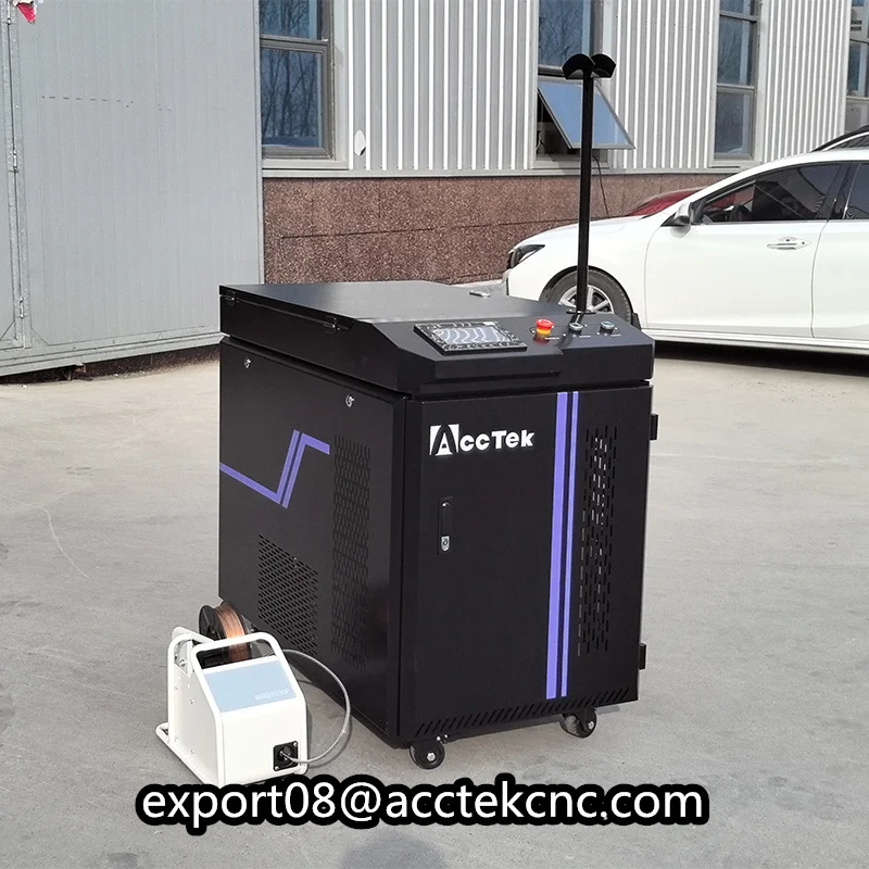 Portable Rust Fiber Laser Cleaning Machine 1500W 2000W 3000W 3IN1 Welder