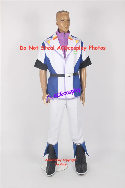 

Gundam Mwu La Flaga Cosplay Costume include boots covers acgcosplay