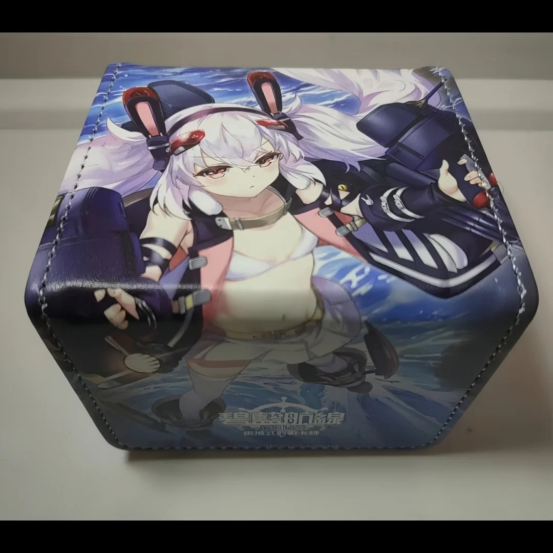 

Blue Archive Series Yuzu Summer Magnetic Leather Board Game Card Box Yuzu Natsu Anime Character Game Collection Card Storage Box