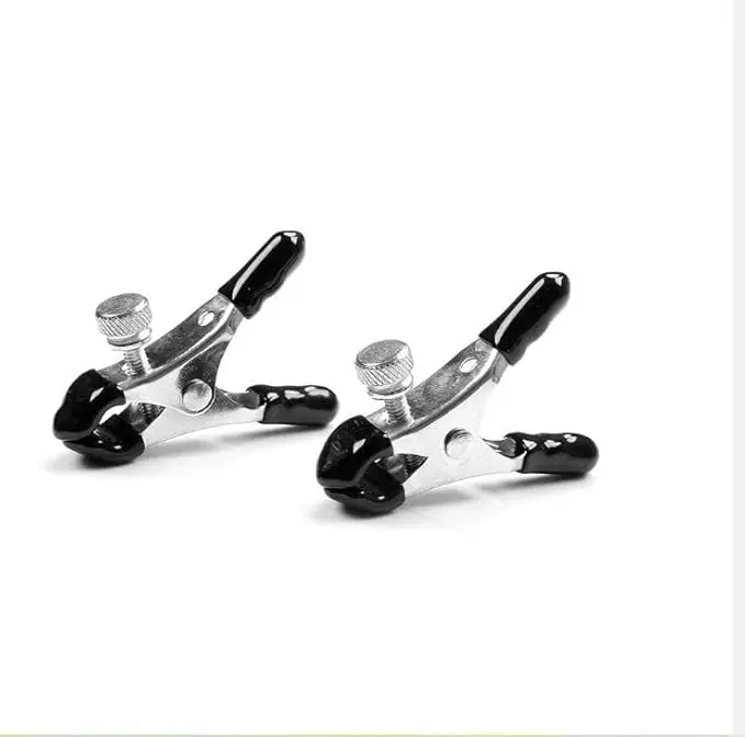 

1 Pair Stronger Nipple Clamps Adjustable Nipple Clip Non-Piercing Body Jewelry Decoration for Women Men