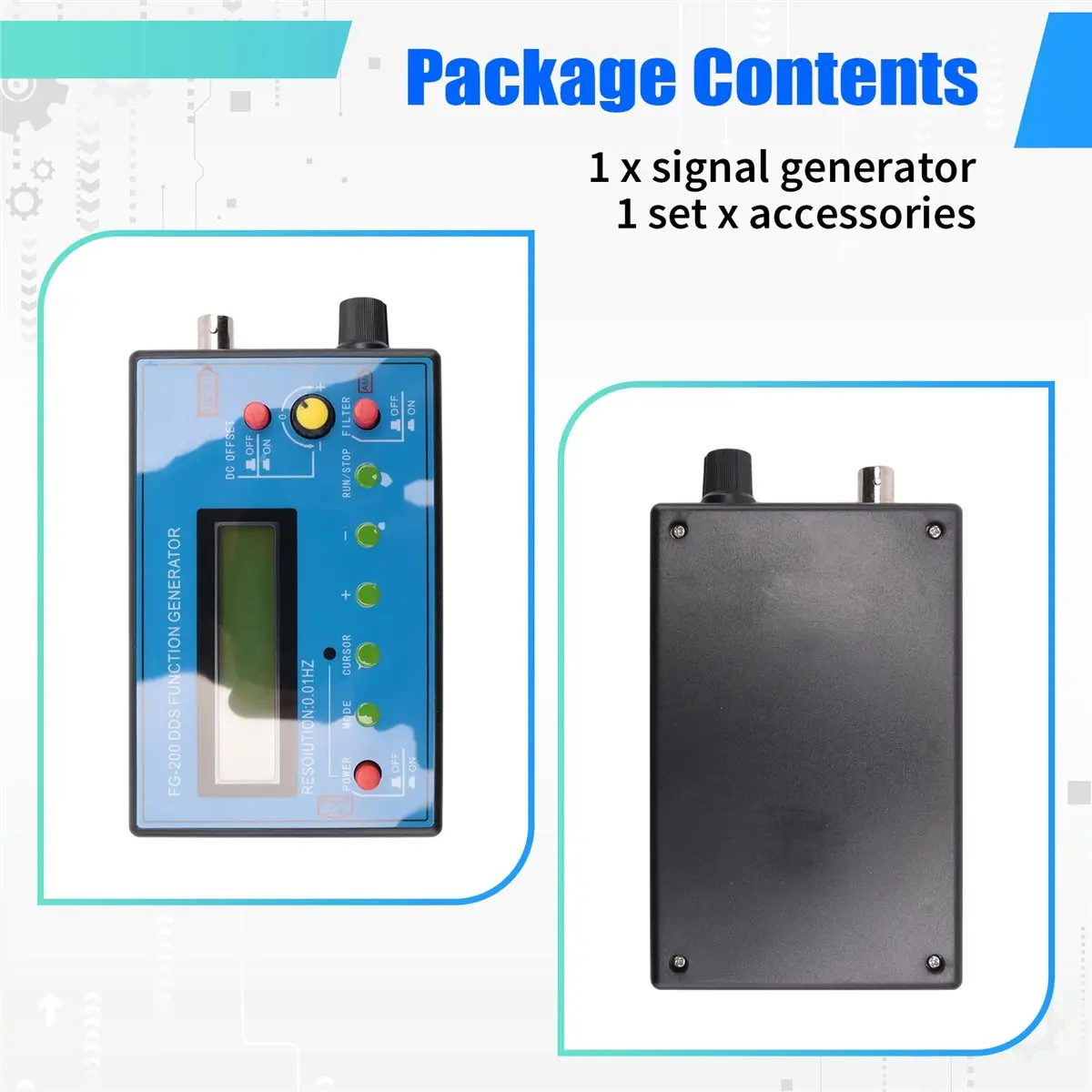 【n11r】-fg200-dds-function-signal-generator-frequency-counter-001hz-500khz-signal-source-module-sine-square-waveform
