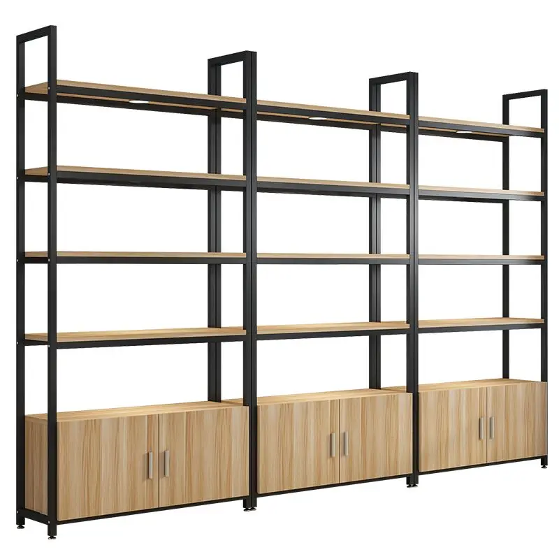 ชั้นวางสินค้าซุปเปอร์มาร์เก็ตแบบกำหนดเอง ชั้นวางแสดงสินค้าของชำ ชั้นวางอาหารสำหรับร้านค้าปลีก ชั้นวางแสดงสินค้าสำหรับซุปเปอร์มาร์เก็ต