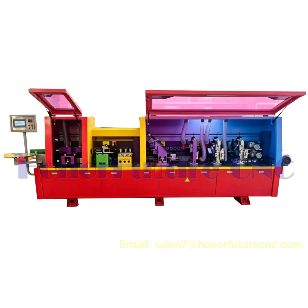 Automatic PVC Mdf Wood Edge Banding Machine Pre-milling Edge Banding Machine for Furniture Trimming Woodworking Machinery
